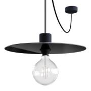 Creative Cables Elegant - hanglamp - Ø 40 x 514,8 cm - IP65 - zwart
