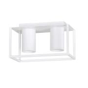 Emibig Tiper 2 - plafondverlichting - 26 x 15 cm - wit