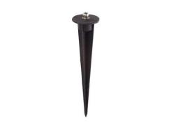 Faro Stake - piek voor grondspots - 19 x 4 cm - zwart