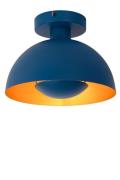 Lucide Siemon - plafondverlichting - Ø25 x 19 cm - blauw