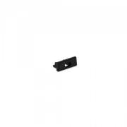 Klus MICRO-PLUS-OTW - open eindkapje - zwart