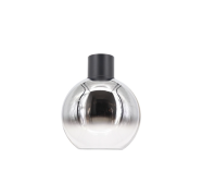 Artdelight Rosario - plafondverlichting - Ø 20 x 23 cm - gerookt chroo...