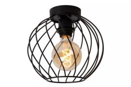 Lucide Danza - plafondlamp - Ø 25 x 22,5 cm - zwart