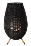 Lucide Colin - oplaadbare tafellamp buiten - Ø 22 x 36 cm - 3 stap dim...