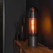 Vico Lantern - tafellamp - Ø 15 x 50 cm - artic zwart