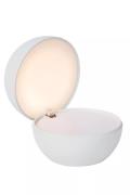 Lucide Clipper - oplaadbare tafellamp - Ø 12 x 10,8 cm - 2,2W LED incl...