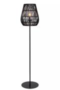 Lucide Nerida - buiten vloerlamp - Ø 35 x 154 cm - IP44 - zwart