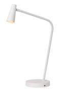 Lucide Stirling - oplaadbare tafellamp - 30,5 x 14 x 47,5 cm - 3 stap ...
