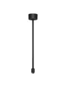 Nova Luce Ultra Slim - connectie tube - 2,3 x 37,3 cm - zwart