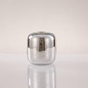 Artdelight Apollo - glazen lampenkap - Ø 20 x 21 cm - titan en goud