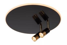 Lucide Jubel - plafondlamp - Ø 40 x 16,5 cm - 25W + 2x 5W dimbare LED ...