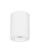 Nova Luce Ulty - opbouwspot - Ø 9,6 x 12,5 cm - wit