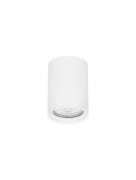 Nova Luce Loyd - opbouwspot - Ø 6 x 8 cm - wit