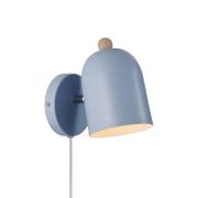 Nordlux Gaston - wandlamp - Ø 19,5 x 19,5 cm - blauw