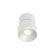 Nordlux Pitcher - opbouwspot - Ø 10 x 12,3 cm - wit en zilver