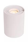 Lucide Tube - tafellamp - Ø 9,6 x 12,5 cm - 3 stappen dimmer - wit