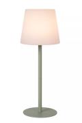 Lucide Tyon - oplaadbare tafellamp - Ø 15 x 41 cm - 2W dimbare LED inc...
