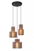 Lucide Rollo - hangamp - Ø 50 x 150 cm - taupe