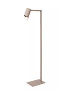 Lucide Lesley - vloerlamp - 34 x 20 x 130 cm - taupe