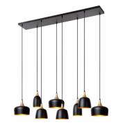 Lucide Chayanne - hanglamp - 125 x 35 x 156,5 cm - zwart