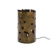 Vico Patch Cylinder - tafellamp - Ø 23 x 38 cm - antiek brons