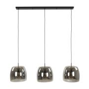 Vico Drift Glass - hanglamp - 145 x 35 x 150 cm - gerookt glas