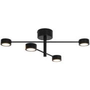 Nordlux Clyde - opbouwspot 4L - 72 x 13 x 22 cm - 3 stappen dimmer - 4...