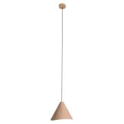 Maxlight Sakura - hanglamp - Ø 33,5 x 180 cm - lichtbruin