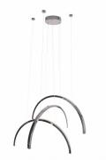 Maxlight Trio Arc - hanglamp - 80 x 180 cm - 3 x 21W LED incl. - zwart...