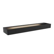 Maxlight Flink - wandlamp - 45 x 10 x 4 cm - 12W LED incl. - IP44 - zw...