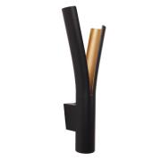 Maxlight Ramo - opbouw wandlamp - 14,5 x 14 x 43 cm - 2 x 5 W LED incl...