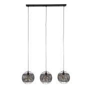 Vico Armor - hanglamp - 110 x 30 x 150 cm - zwart bruin