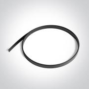 ONE Light - metalen riem voor wand-tot-wand kit - 10 meter - zwart