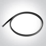 ONE Light - metalen riem voor wand-tot-wand kit - 20 meter - zwart
