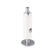 Klus M4-12 - bevestigingspunt - wit