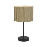 Searchlight Meadow - tafellamp - Ø 20 x 37 cm - bruin en zwart