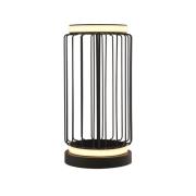 Searchlight Circolo - tafellamp - Ø 16 x 33 cm - 12W LED incl. - zwart...