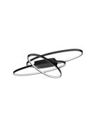 Nova Luce Ipon - plafondlamp - Ø 85 x 7 cm - 47W dimbare LED incl. - m...