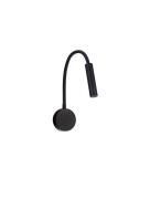 Nova Luce Sonica - wandlamp - Ø 8,5 x 56 cm - 6W LED incl. - IP44 - za...