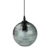 Vico Hexagon - hanglamp - Ø 19 x 120 cm - fumé