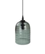 Vico Hexagon - hanglamp - Ø 15 x 120 cm - fumé