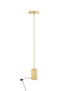 Nova Luce Thea - staanlamp - Ø 20 x 135 cm - 17W  LED incl. - messing ...
