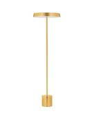 Nova Luce Vetro - staanlamp - Ø 40 x 136 cm - 33W  LED incl. - satijn ...