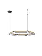 Nova Luce Apnea - hanglamp - Ø 103 x 150 cm - 61W dimbare LED incl. - ...