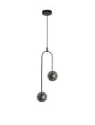 Nova Luce Las - hanglamp - Ø 31 x 210 cm - 20W LED incl. - zandzwart, ...