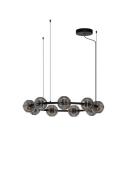 Nova Luce Las - hanglamp - Ø 91 x 160 cm - 91W dimbare LED incl. - zan...