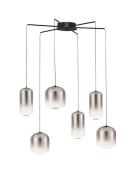 Nova Luce Aelia - hanglamp - Ø 72 x 145 cm - 25W dimbare LED incl. - m...