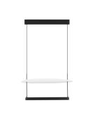 Nova Luce Diona - hanglamp - Ø 60 x 160 cm - 40W dimbare LED incl. - z...