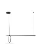Nova Luce Gea - hanglamp - 100 x 180 x 30 cm - 22W LED incl. - zandzwa...