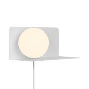 Nordlux Lilibeth - wandverlichting - Ø 15 x 16 x 35 cm - wit